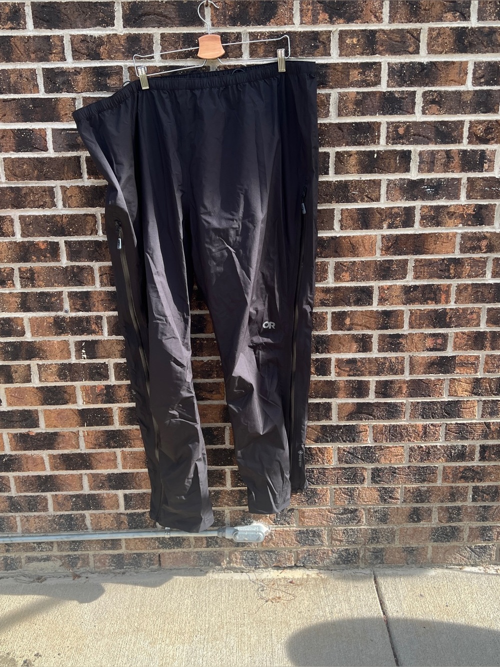 Outdoor Research Men's Waterproof Gore Tex Pants - Foray 3L Pant - Black